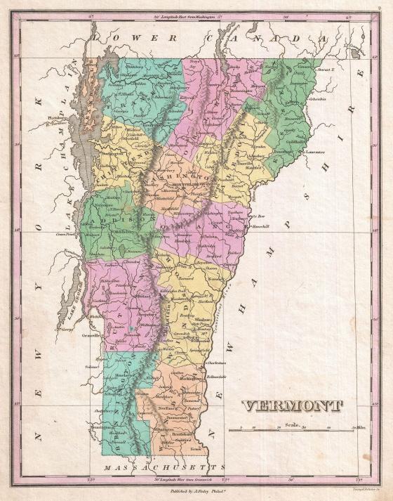 1827_Finley_Map_of_Vermont_-_Geographicus_-_Vermont-finely-1827